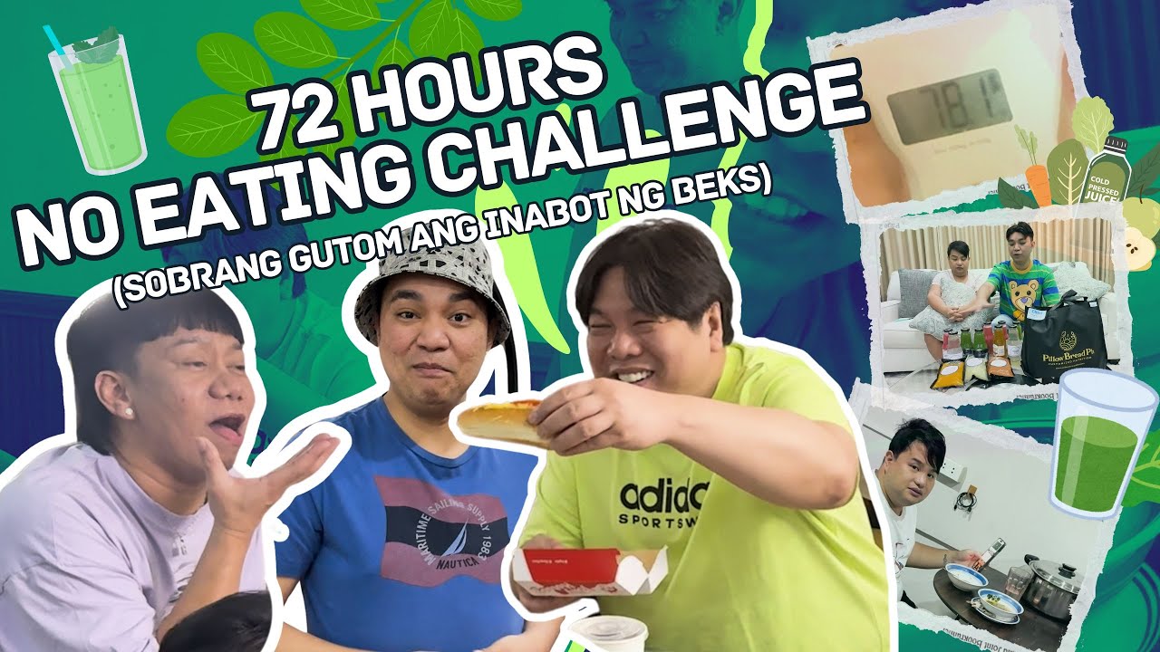 72 HOURS NO EATING CHALLENGE (SOBRANG GUTOM ANG INABOT NG BEKS)