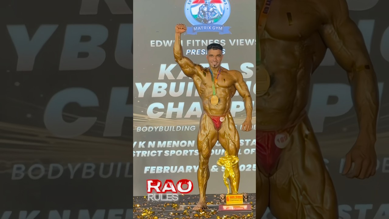 Sumesh Rao Mr kerala 2025