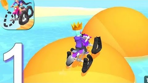 Scribble Rider - Gameplay Walkthrough Part 1 Levels #1-2+3(Android,iOS)