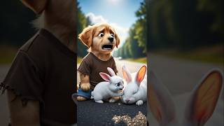 He lost his mom… but something kept him alive. #AIPuppy #Emotional