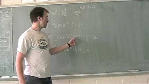Derivatives of Exponential Functions Video 2