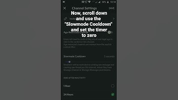 How to Disable Slow Mode in Discord Mobile #roduz #discord #how #howto #disable #slowmode
