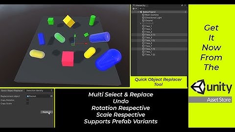 Quick Object Replacer Tool Tutorial (User Guide)