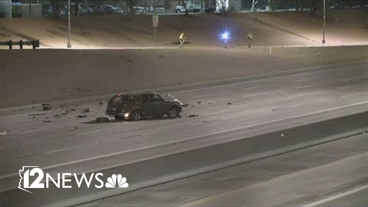 Fatal crash on US 60 leaves highway partly closed in Mesa - YouTube