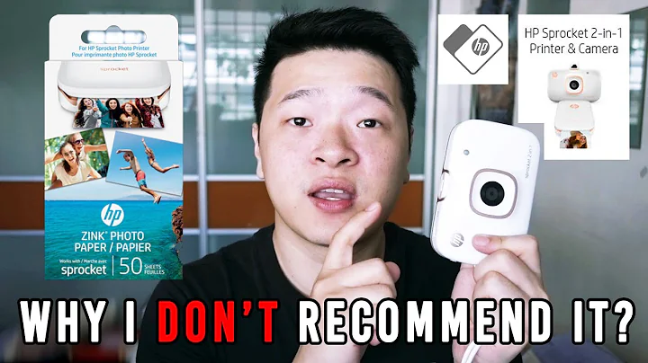 AFTER FOUR MONTHS! HP Sprocket 2-in-1 Printer & Zink Photo Paper Review - Why i DONT Recommend it.