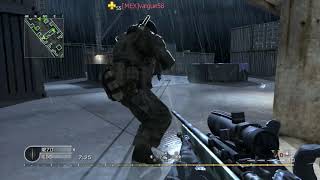 (CoD4) PS3 Gameplay Multiplayer Wet Work M40A3