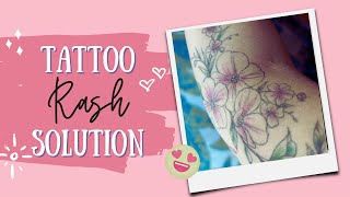 Tattoo Rash Solution