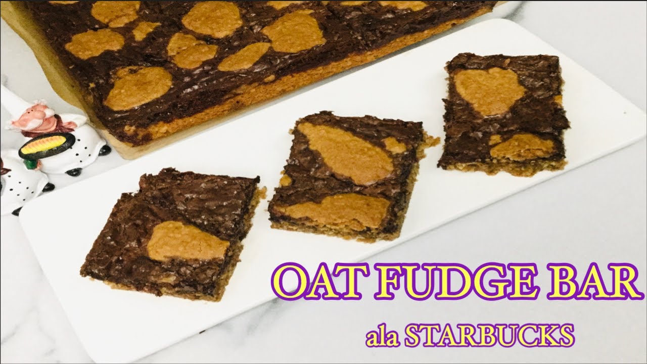 Oat Fudge Bar ala Starbucks