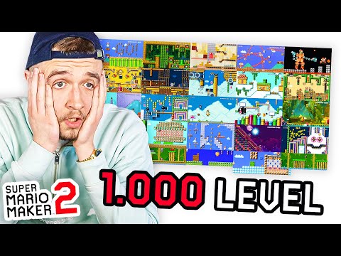 🔴 Dieser Stream endet ERST wenn ich 1.000 LEVEL geschafft habe! (Mario Maker 2)