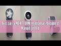 Avis sur la MERTTURM Ventilateur Portable et Manuel [11 h d'Autonomie], Ventilateur Turbo Pliable et