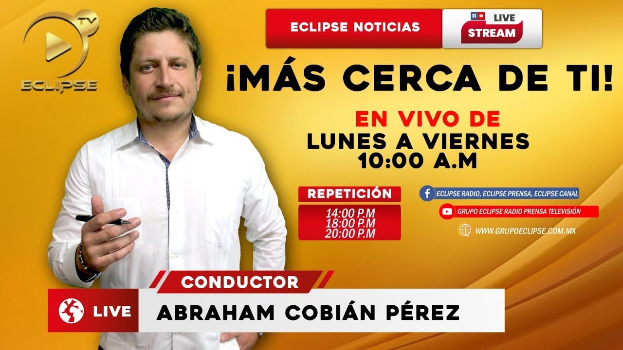 ENVIVO VIA STREAMING ECLIPSE NOTICIAS M S CERCA DE TI Con envivo via streaming eclipse noticias m s cerca de ti con