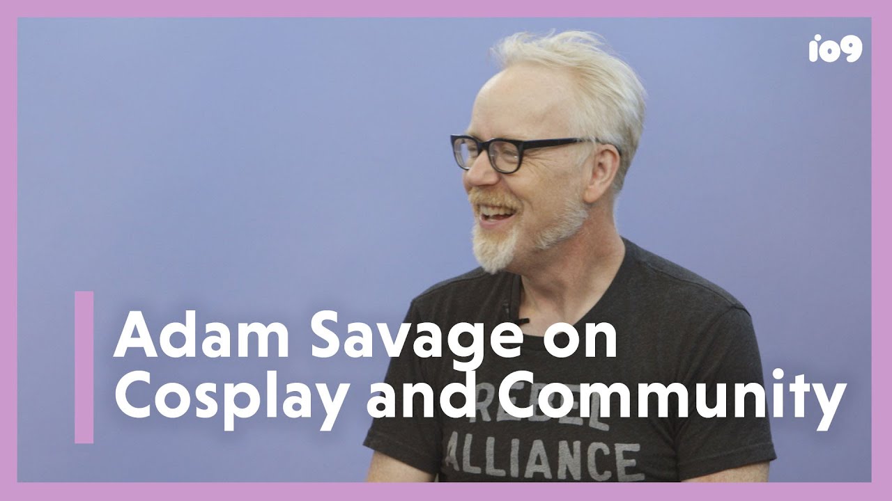 Adam savage on cosplay community no face coins