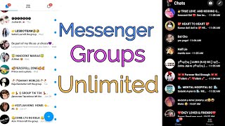 Messenger chatting groups!how to find Messenger groups!Messenger Groups link screenshot 2