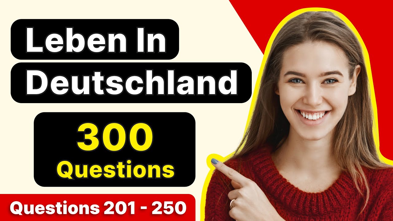 Leben In Deutschland Test 2026 | 300 OFFICIAL Exam Questions (German ...