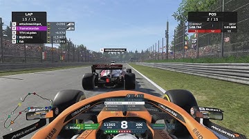 how I won my first f1 2021 online race