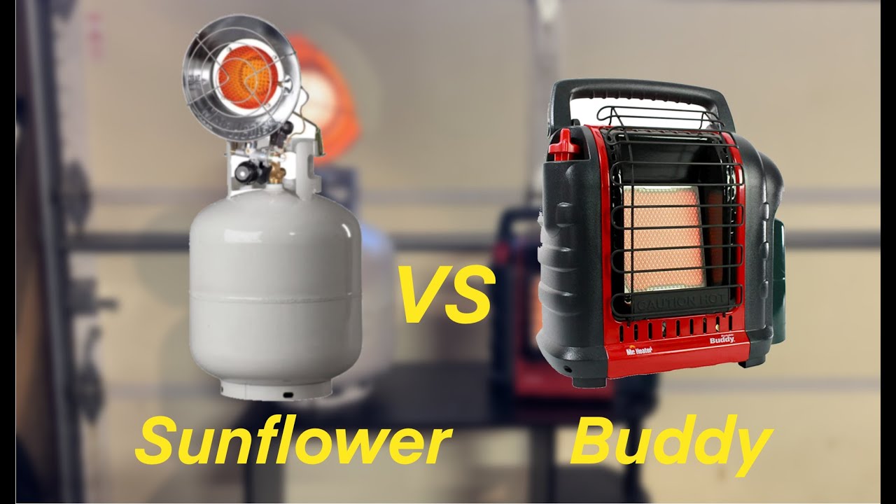 Mr. Heater Buddy Vs (SunFlower) Tank Top - Which Is Better??? - YouTube