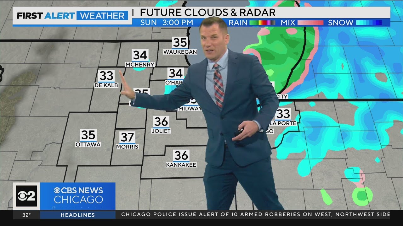 Chicago First Alert Weather: Light snow on the way - YouTube