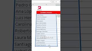 📝 Organiza Nombres por Apellido en Excel: Usa ORDENARPOR y TEXTODESPUES 🔄🔤