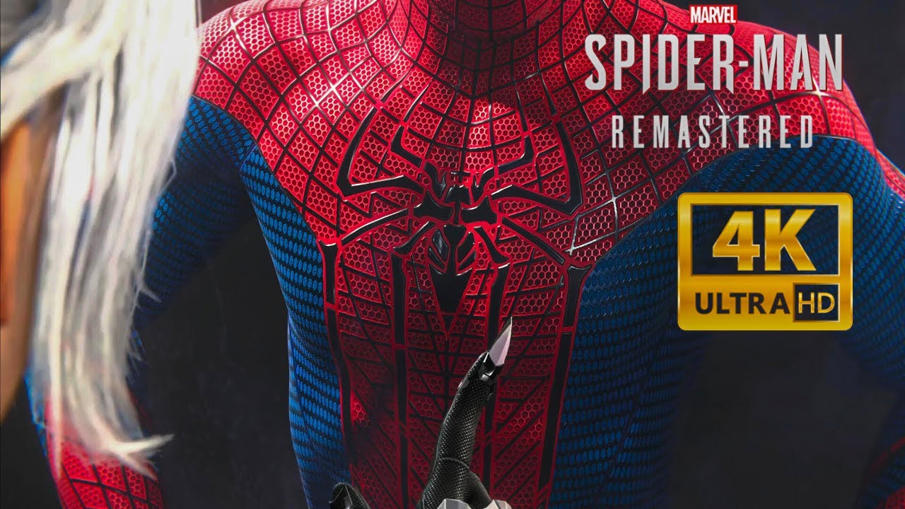 SpiderMan meets Black Cat with TASM 1 Suit Marvel's SpiderMan