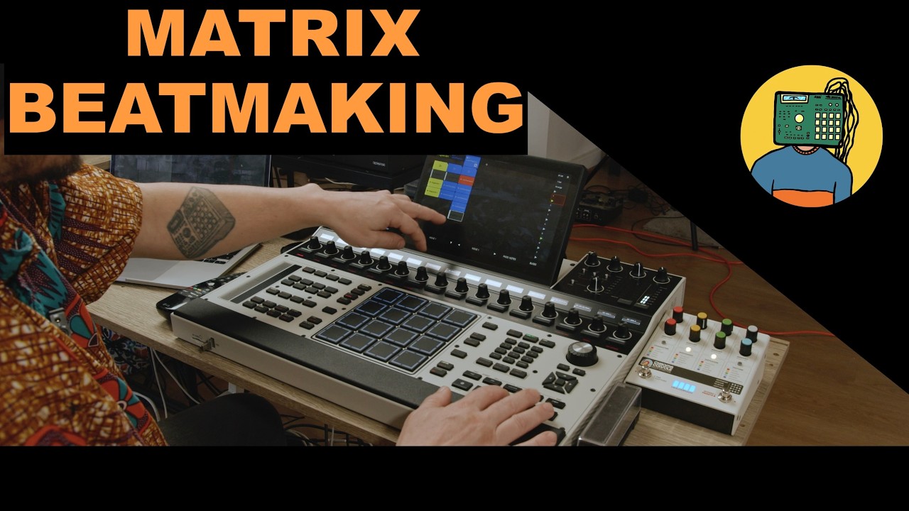 Создание битов в Matrix Akai MPC XL