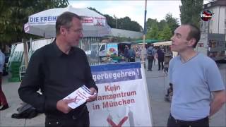 Journal Du 27 08 2014 Tv Libertes Über Stürzenberger, Die Freiheit Und Bürgerbegehren.