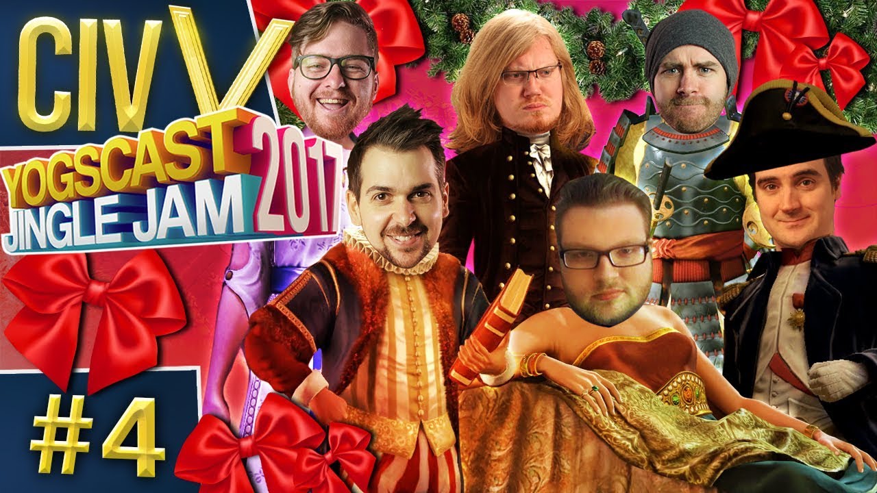 Civ V: Jingle Slam #4 - Screen Watching - Lewis gets caught out trying to plan an attack in Civilization V!