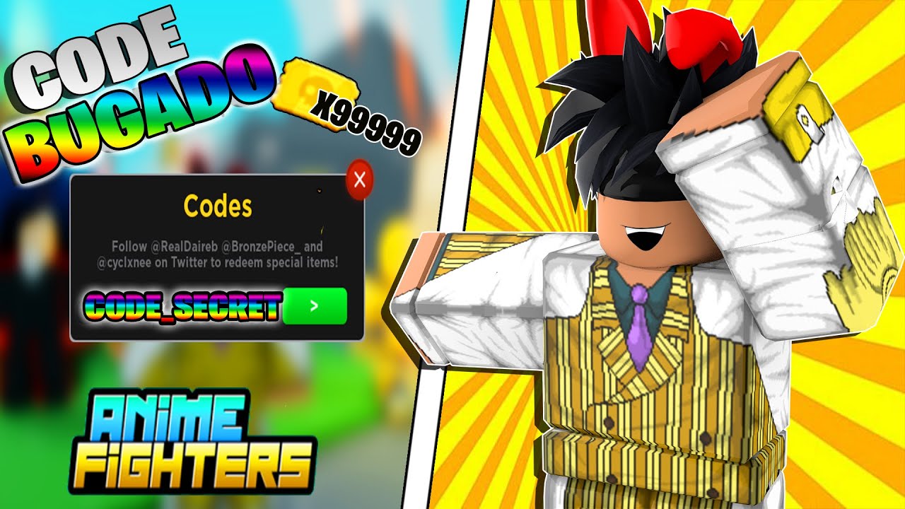 ESSE NOVO *CODE* PODE TE DAR UM SECRETO NO ANIME FIGHTERS!!! 