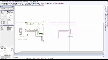 Working with landscape CAD plans: create garden beds using the offset command