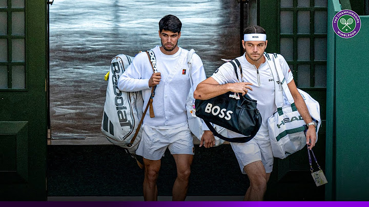 Who will make the final? | Carlos Alcaraz & Taylor Fritz's walk to Centre Court IN FULL | Wimbledon