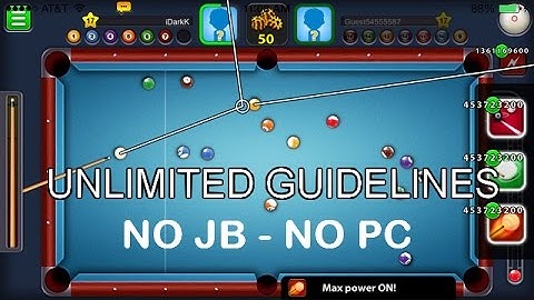 Unlimited GuideLines 8 BALL POOL  - NO JB & PC