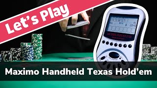 Handheld Electronic Texas Hold’em Poker Gameplay and Review. It has Multiplayer! screenshot 5