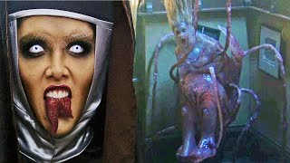 Half-breed Alien Hunts Muscular Men With Tongue to Improve Her DNA |SPECIES 1-4