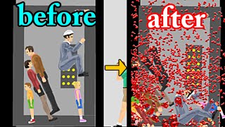 【実況】 恐怖のエレベーター！惨劇の現場 【HAPPY WHEELS】