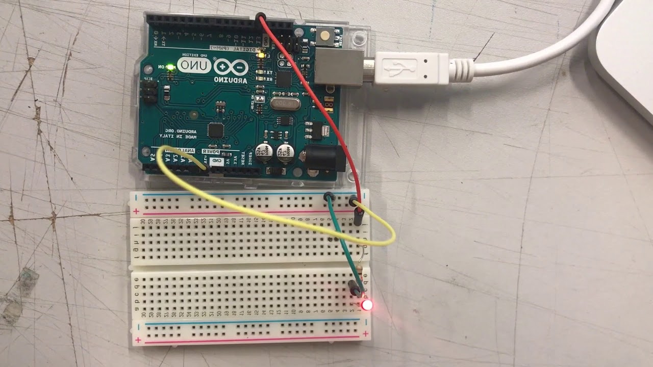 1. Blinking a LED - YouTube