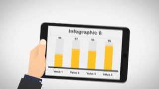 Flat Mobile Infographic (After Effects)