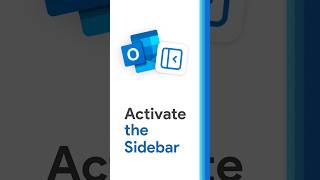 How to ACTIVATE the sidebar in Outlook [Quick Outlook Tutorial] #quicktutorial #sidebar #microsoft screenshot 3