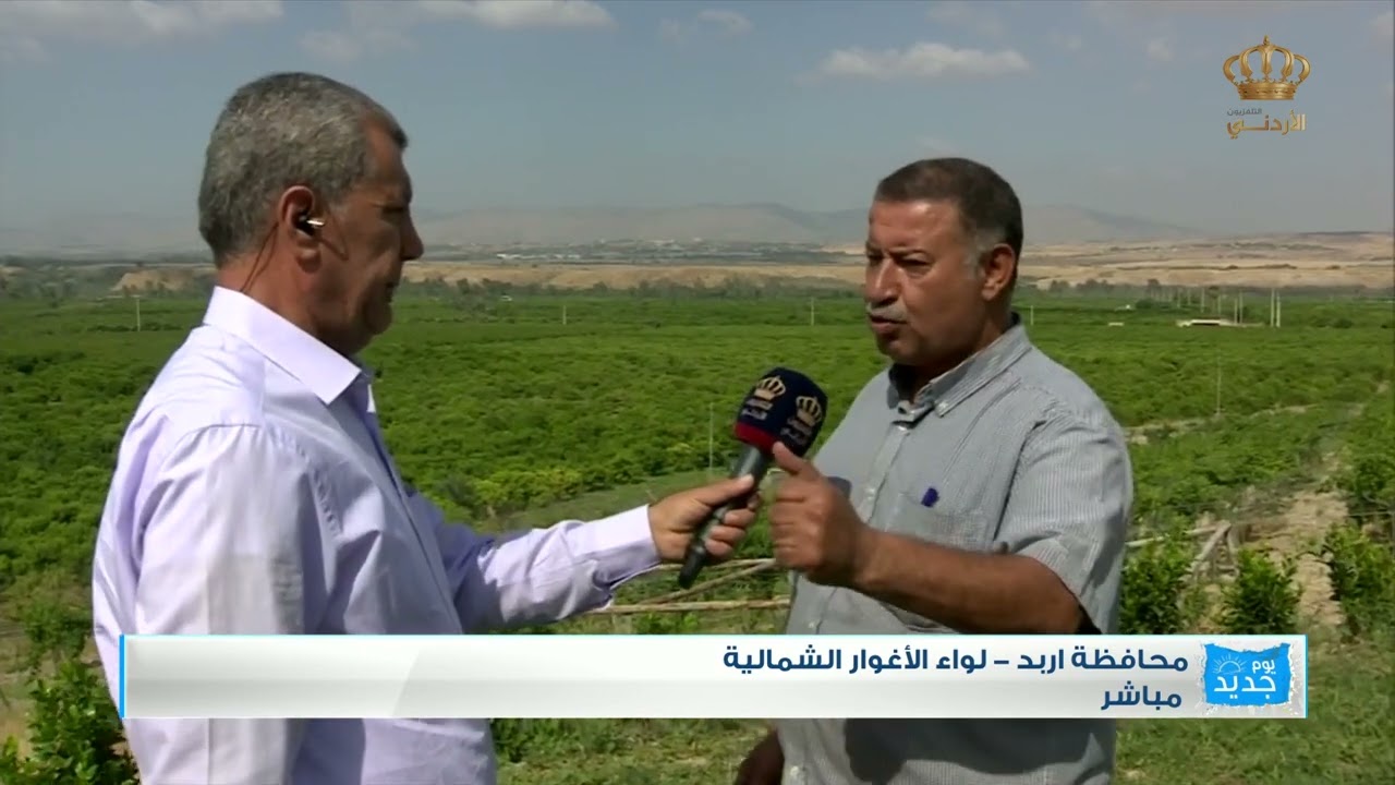 يوم جديد  زراعة ورق العنب في الأغوارالشمالية