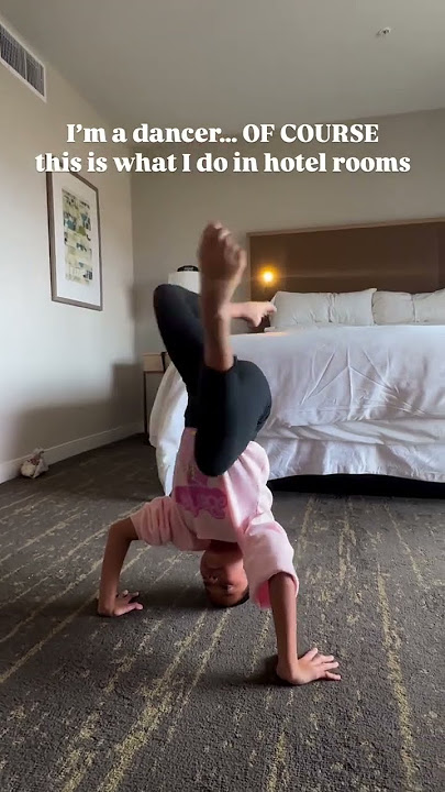 Always dancing even on a trip ofc! #dancemoms #dance #dancers #dancelife #real #dancer