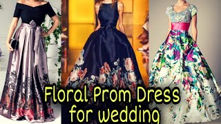 Modest Floral Prom Dress Designs | 2020-21 | Pakistani | indian | western | Dress designs | screenshot 4