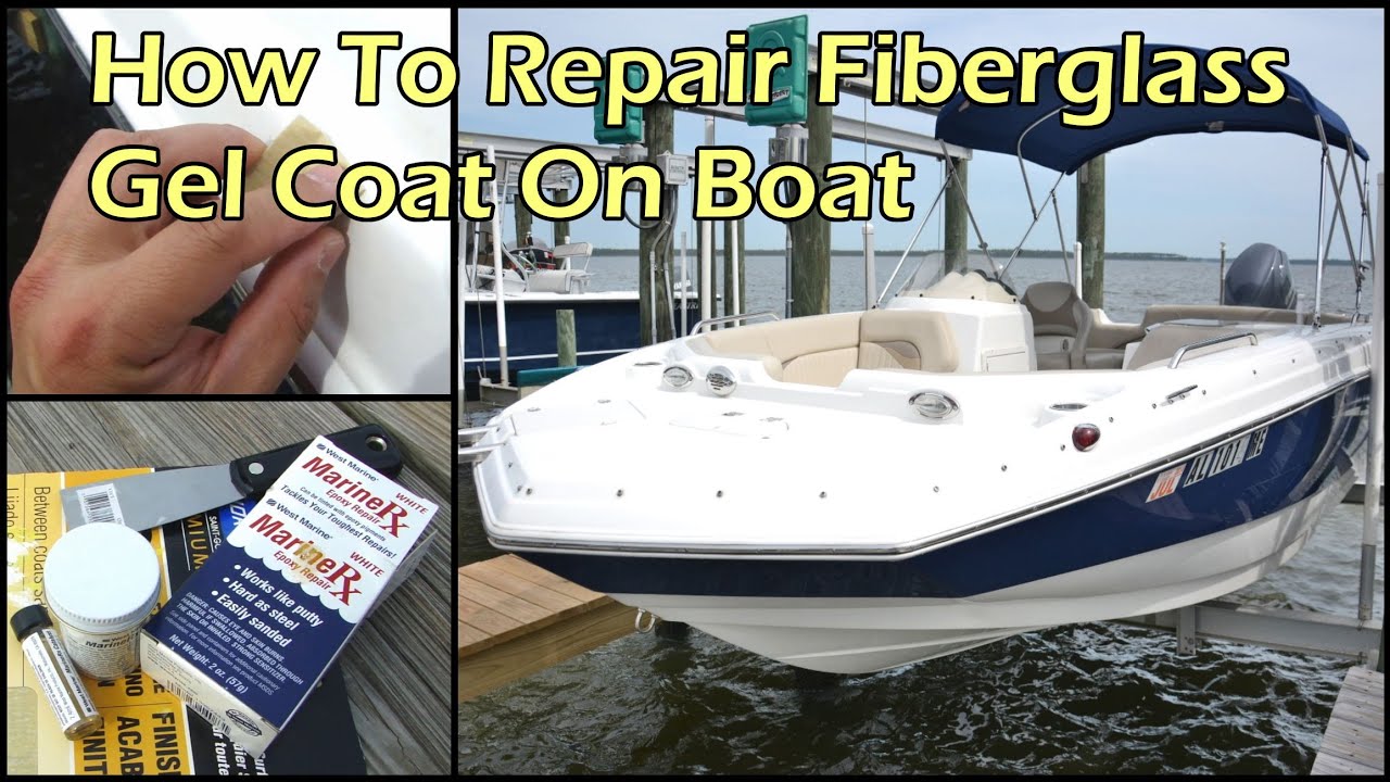 How To Repair Damaged Gel Coat On Boat 