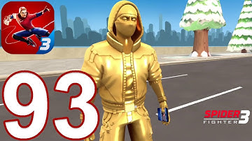 Spider Fighter 3 Gameplay Walkthrough Part 93 - Gold Strider (iOS, Android)
