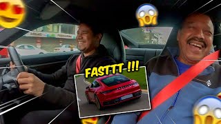 My Father's REACTION To My SUPERCAR 🤑 | 911 CARRERA S