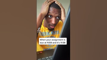 When your assignment is due at 11:59 and it’s 11:58
