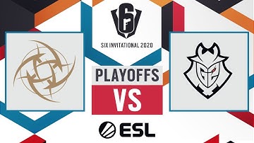 G2 Esports vs. Ninjas in Pyjamas – Six Invitational 2020 – Playoffs – Day 5