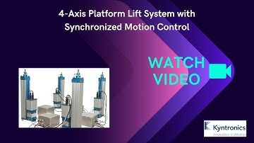24,000 lb Synchronized Lift System: Precision Control by Kyntronics