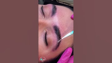 If you are looking to get your brows more fuller and thicker try Brow Lamination!✨||BROWS BY AMNA