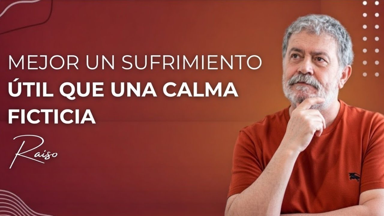 Es mejor atravesar un dolor que te transforme que vivir en una calma que