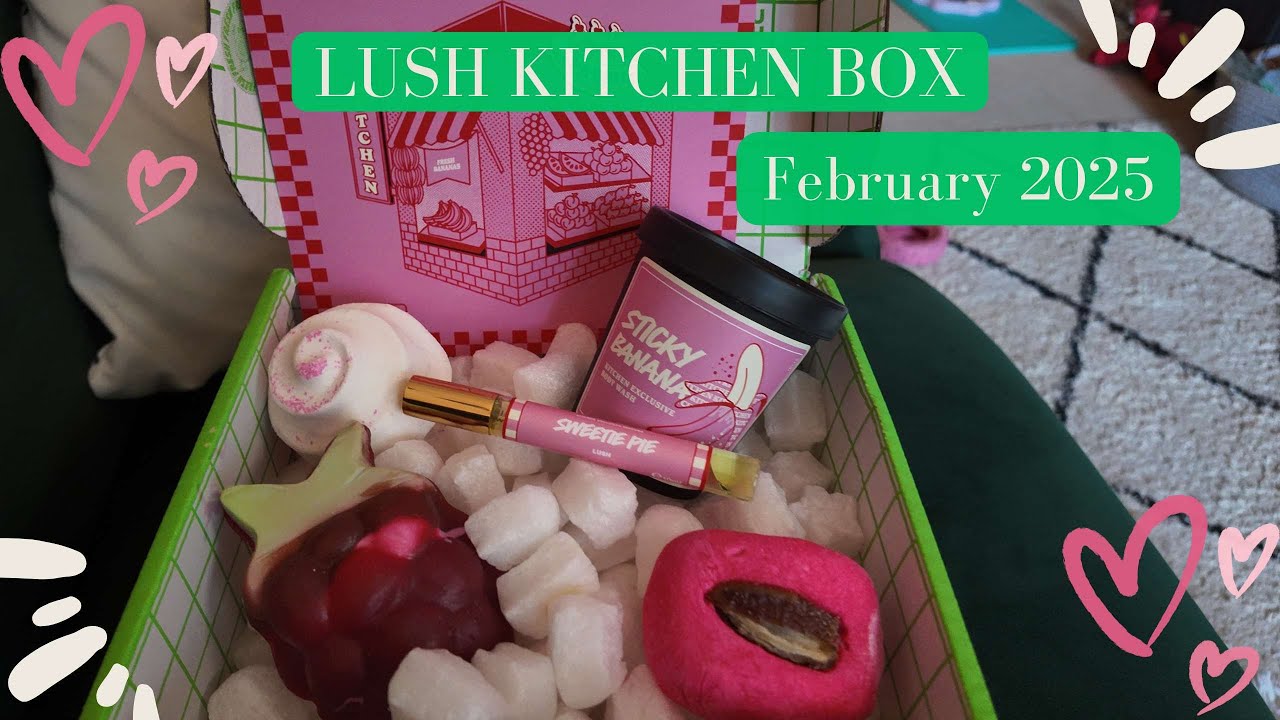Valentine's Themed | Lush Kitchen Unboxing ❤️