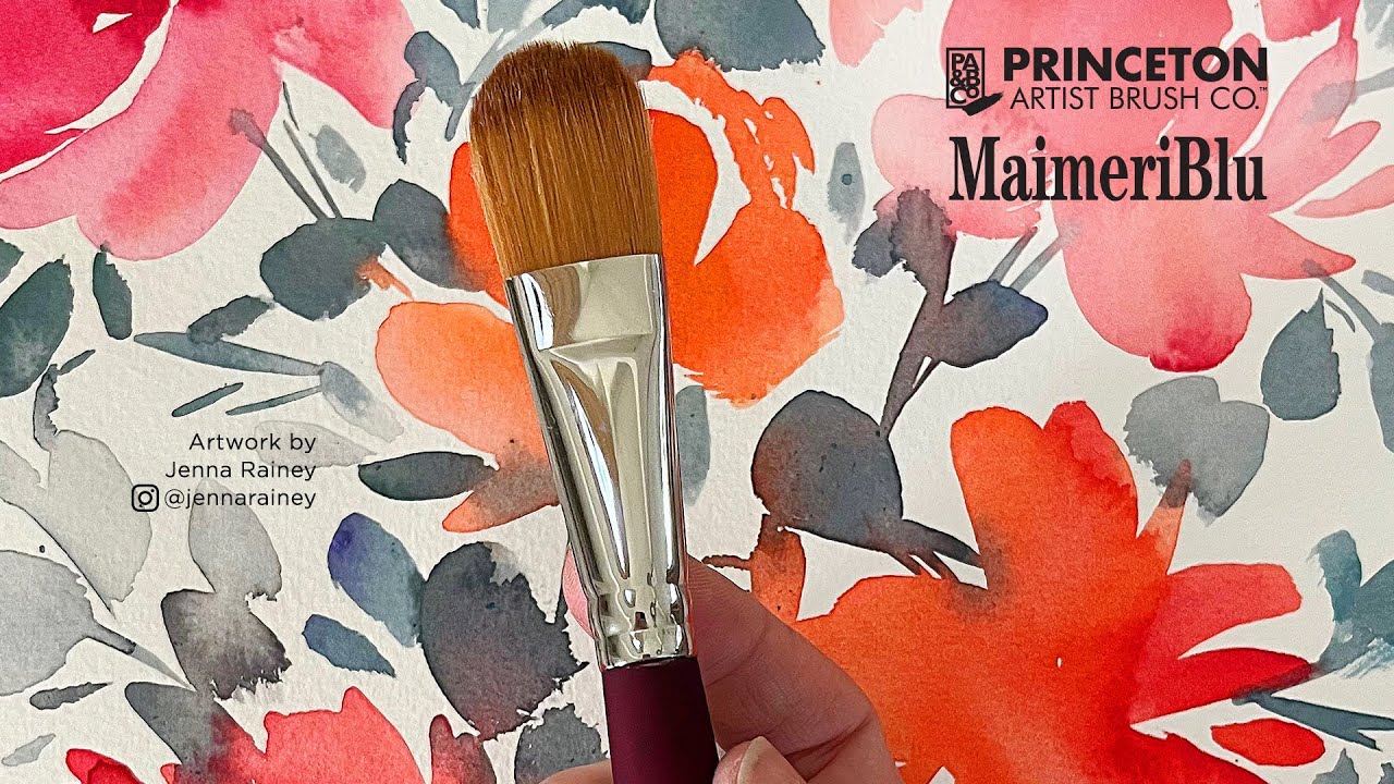 MaimeriBlu and Princeton Artist Brush, Jenna Rainey Artist Set