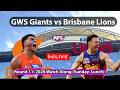 Live AFL Round 11 2026 Watch Along: GWS Giants vs Brisbane Lions | Chat &amp; Scores Live Game!!!